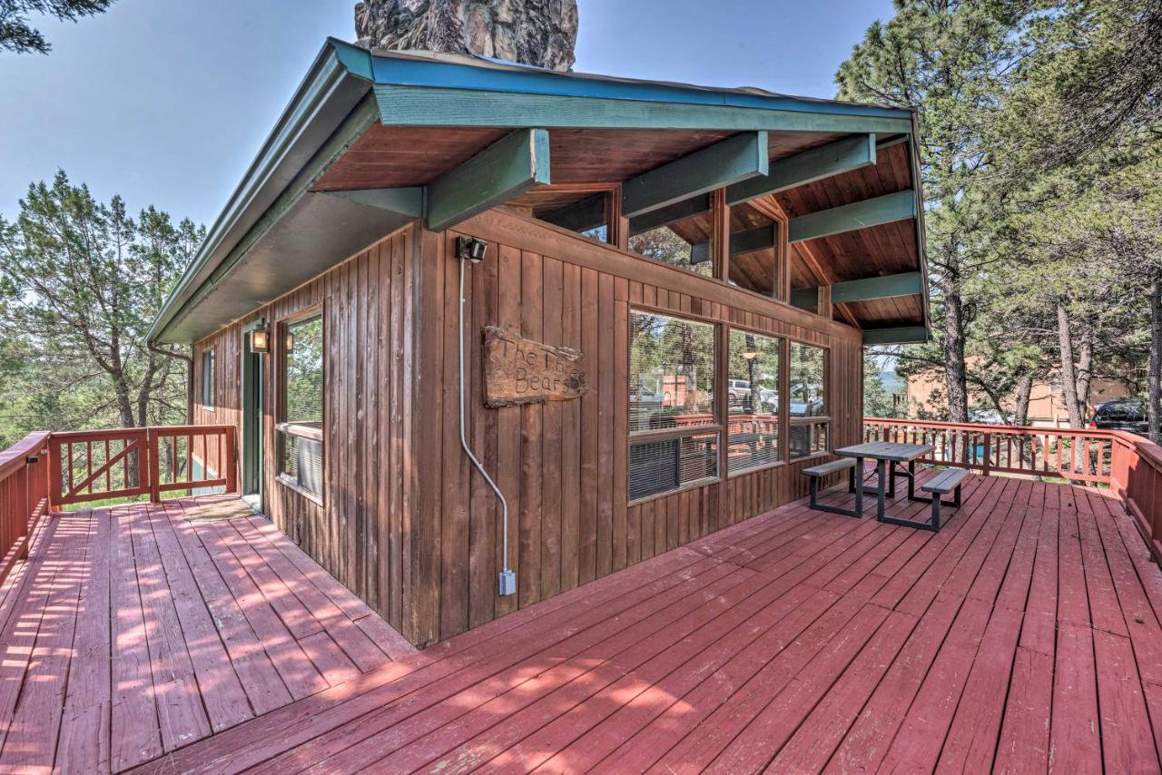 Quiet Retreat With Hot Tub - 16 Miles To Ski Apache! ルイドソ エクステリア 写真