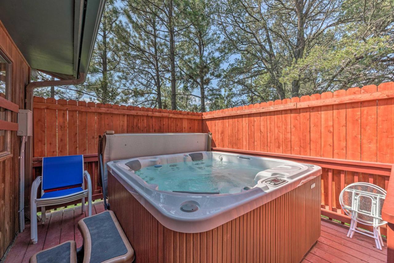 Quiet Retreat With Hot Tub - 16 Miles To Ski Apache! ルイドソ エクステリア 写真