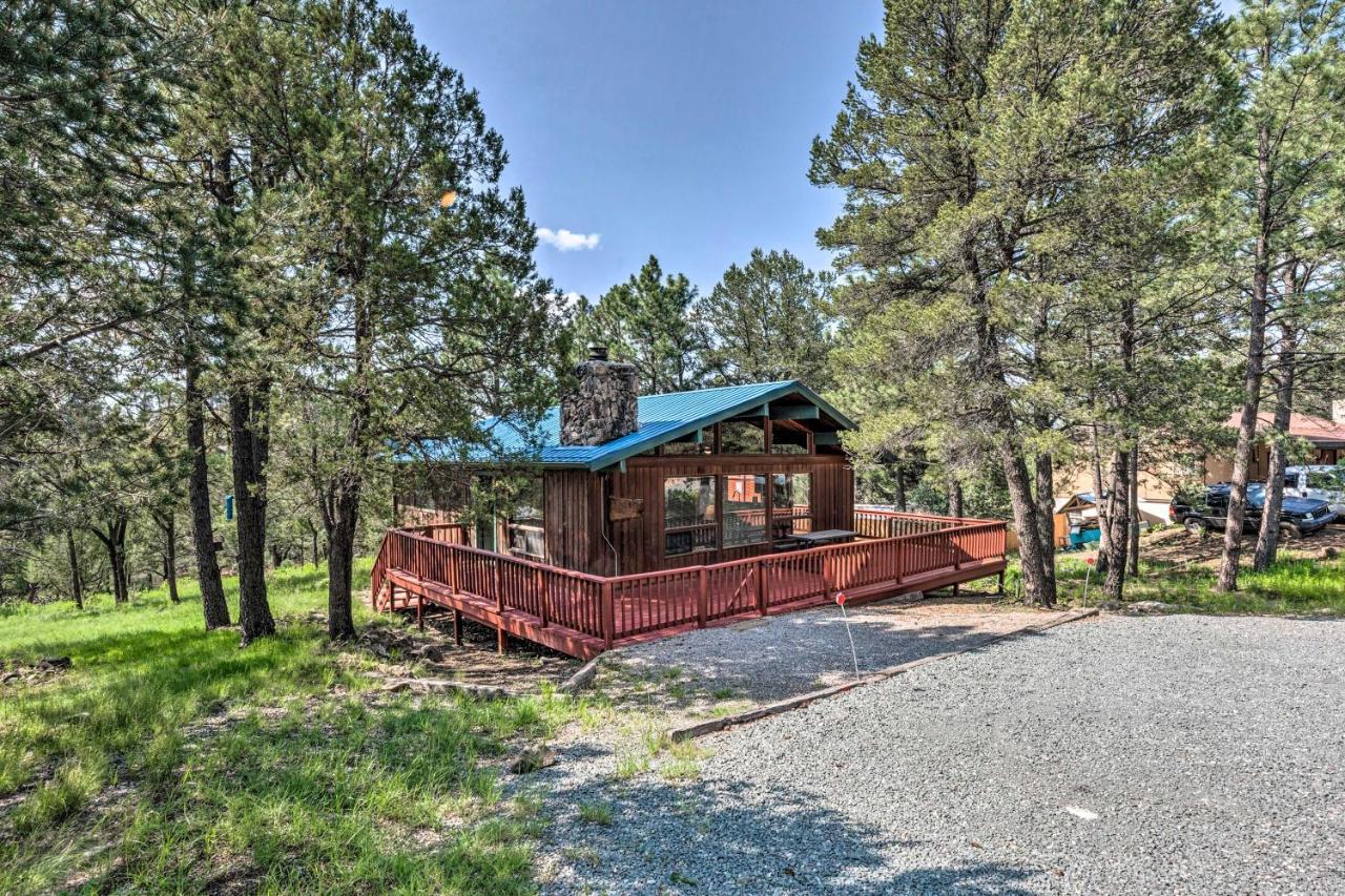 Quiet Retreat With Hot Tub - 16 Miles To Ski Apache! ルイドソ エクステリア 写真