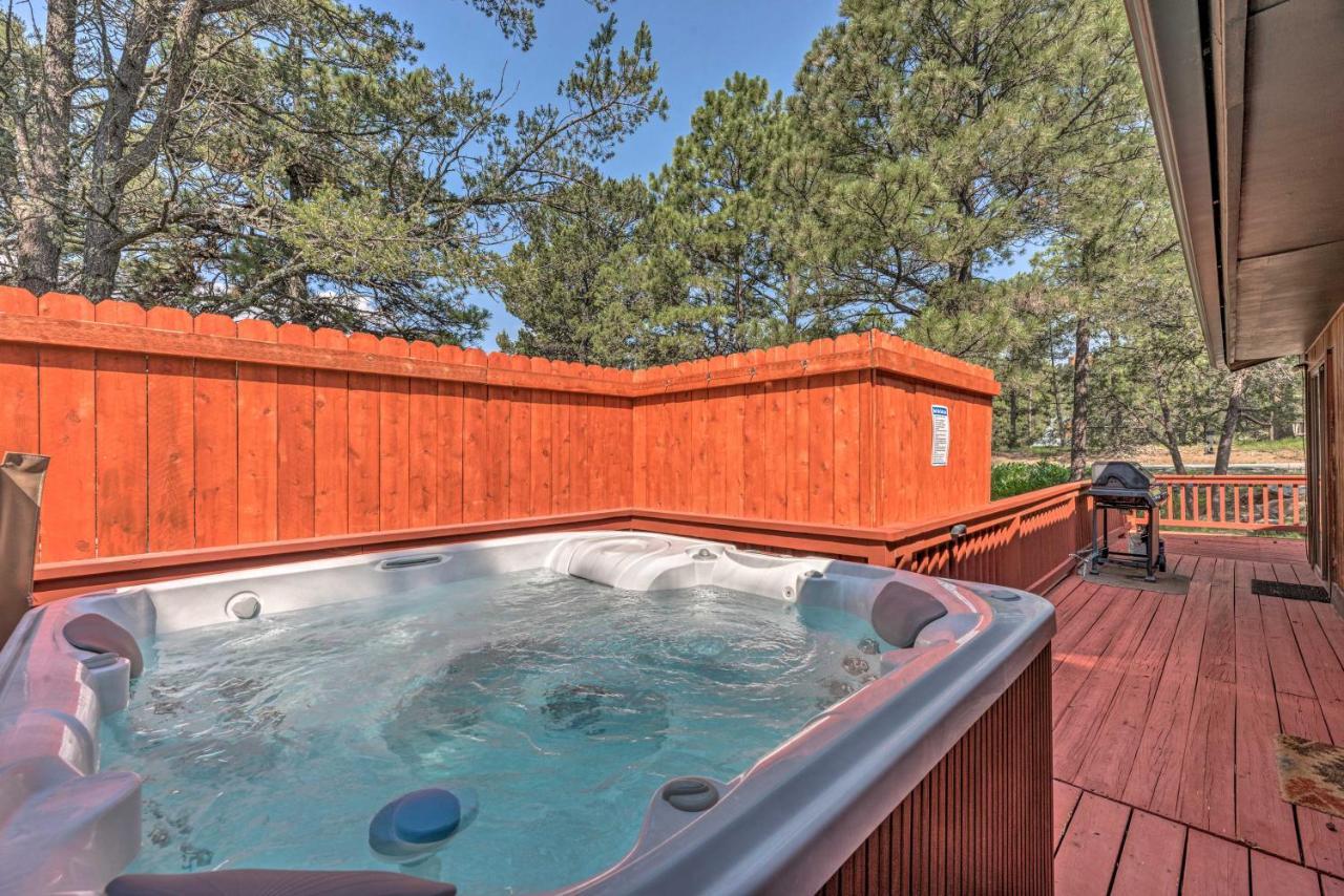 Quiet Retreat With Hot Tub - 16 Miles To Ski Apache! ルイドソ エクステリア 写真