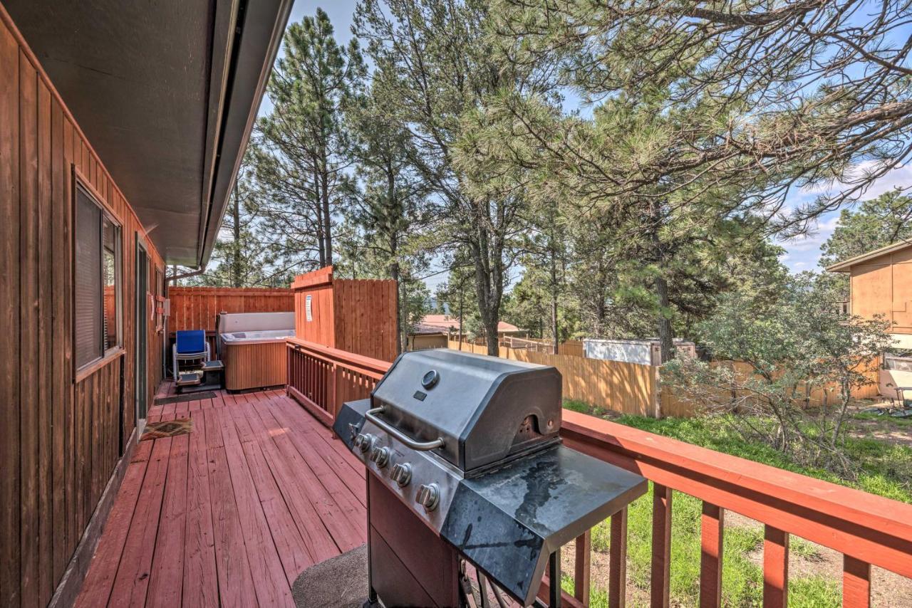 Quiet Retreat With Hot Tub - 16 Miles To Ski Apache! ルイドソ エクステリア 写真